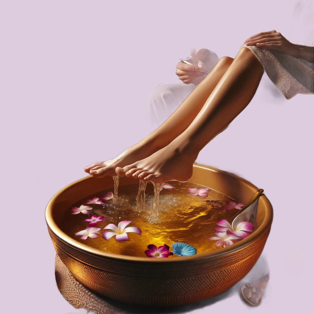 Spa-jalkahoito (sopii myös miehille)